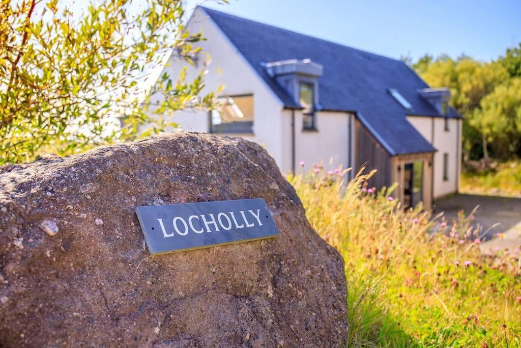 Locholly Lodge Achiltibuie Exterior foto